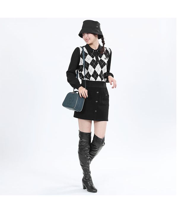 マリークワントハット マリークワント MARY QUANT カシメポイントベーシック バケット