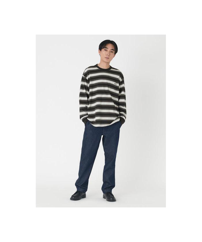 Pherrow's ダークインディゴ ストレートデニム Levi's｜555(TM) リラックスストレート ジーンズ ダーク