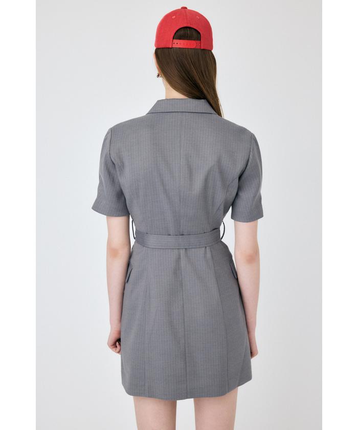 BELTED BLAZER ミニドレス(506799232) | マウジー(moussy) - d