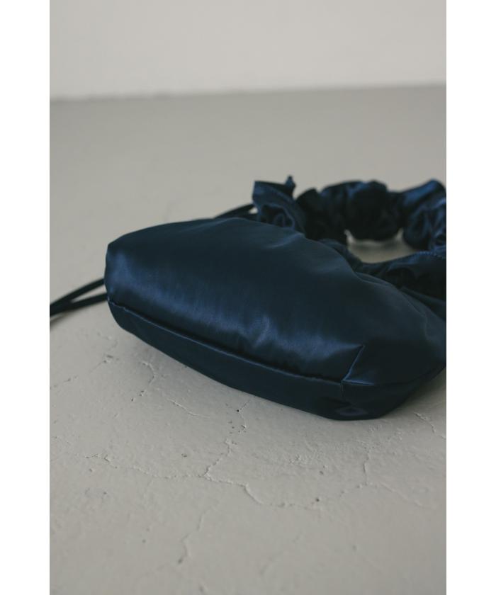 【美品】 STYLEMIXER スタイルミキサー　サテンギャザーハンドルバッグ セール 30%OFF】サテンギャザーハンドルバッグ(506799296