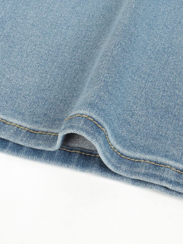 セール】ヴァン Vin ドロストデニムストレッチワイドパンツ