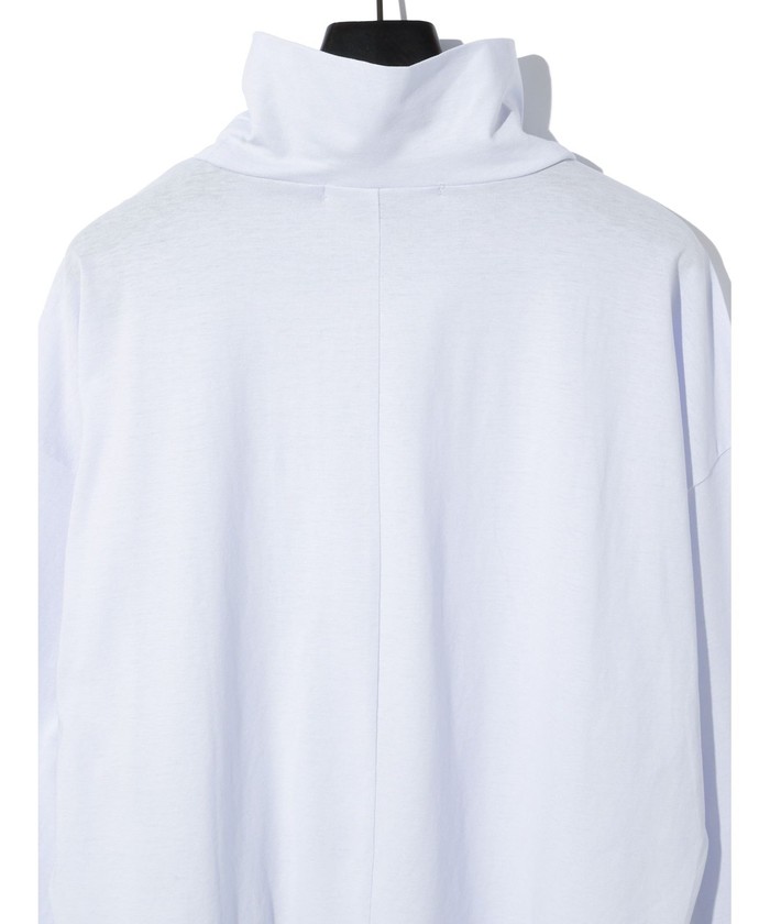 MIDIUMISOLID for Ladies ハイネックショートプルオーバー