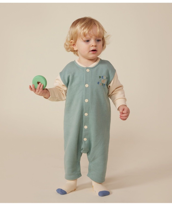 todayful kids スエットジップコンビネゾン（スウェット