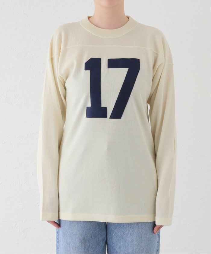 新品】INSCRIRE Football Tee：カットソー