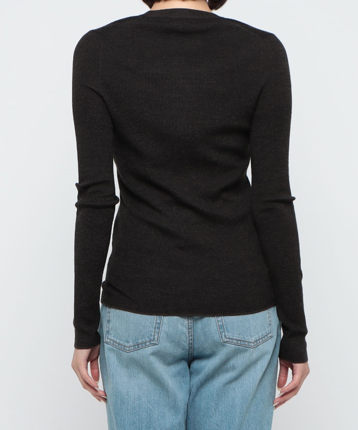 Theory - セオリー REGAL WOOL リブニット アンサンブル カーディガン 23AW Theory - セオリー REGAL WOOL リブニット アンサンブル