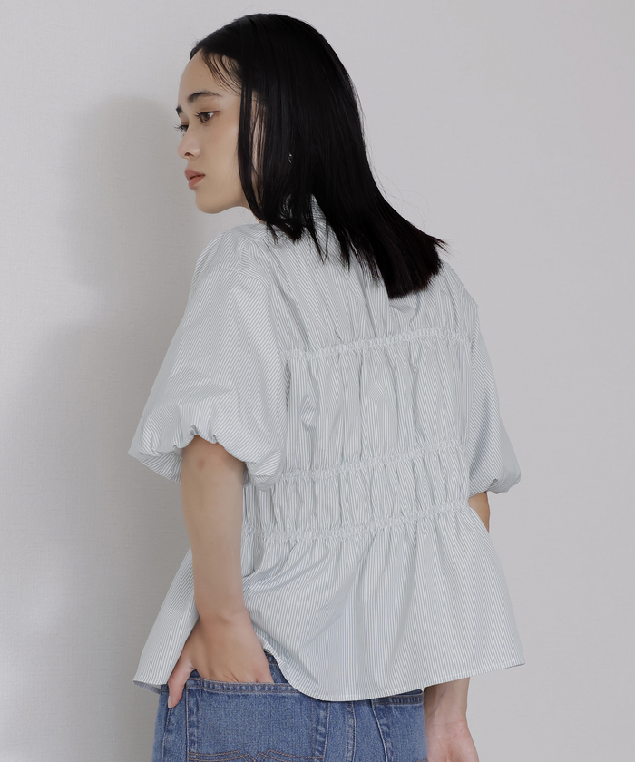 セール 50%OFF】シャーリングバルーンシャツ(506749317) | ビス