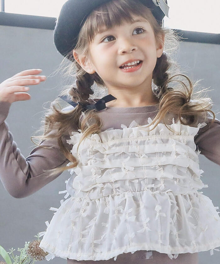 女の子 Princess Felice ふわふわ Aライン ベビーコート 95 女の子 Princess Felice ふわふわ Aライン ベビーコート 95