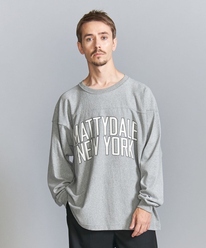セール】【別注】 ＜Champion＞ 9.4oz フットボール Tシャツ