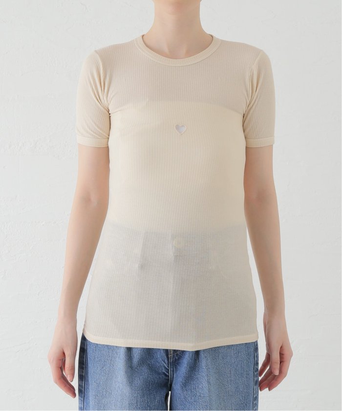 クーポン】【BASERANGE/ベースレンジ】HEART SHORT SLEEVE：Tシャツ(506831127) | ジャーナルスタンダード  レサージュ(journal standard L'essage ) - d fashion