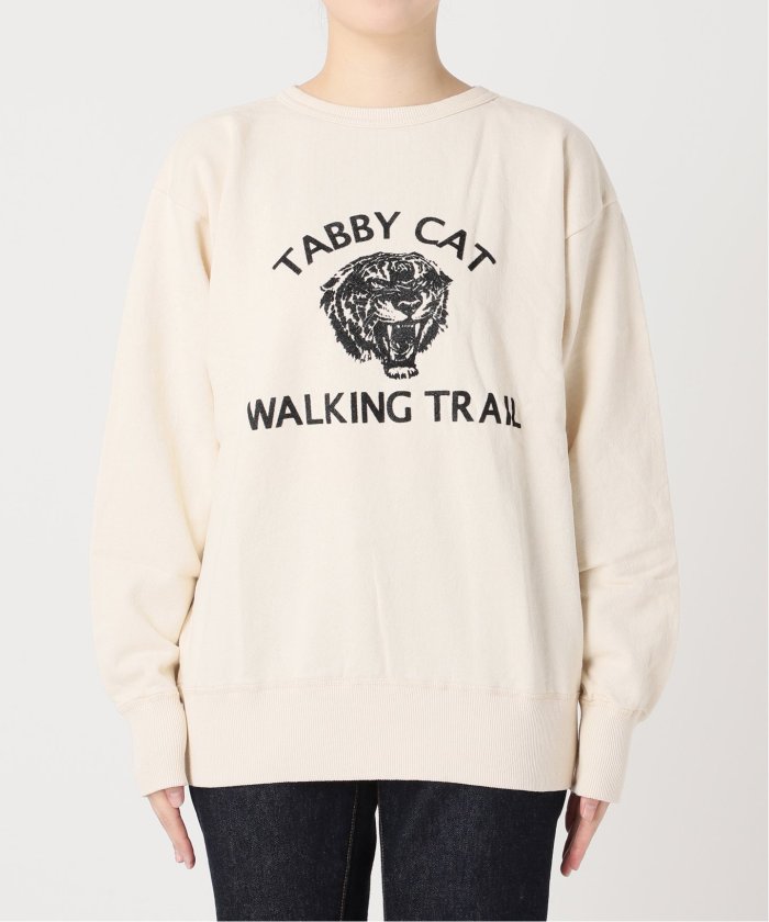 2024超人気 MIXTA/ミクスタ】TABBY CAT WALKKING TRAIL CN SWEAT トップス