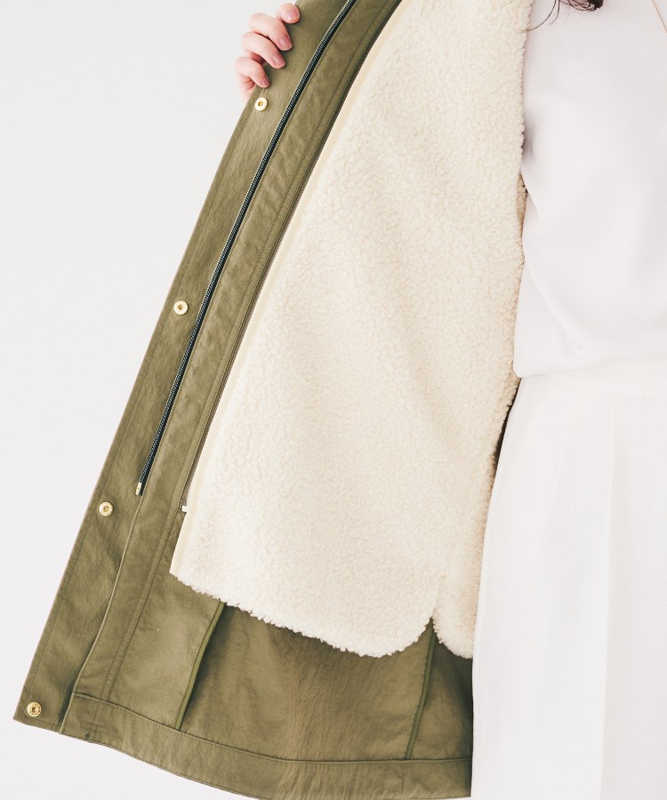 セール 60%OFF】【フード取り外し可/ロング丈】ボアライナー付き