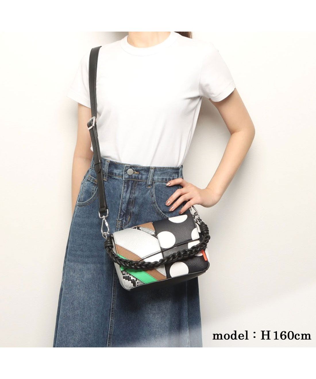 セール】デシグアル Desigual パッチワーク ミニバッグ