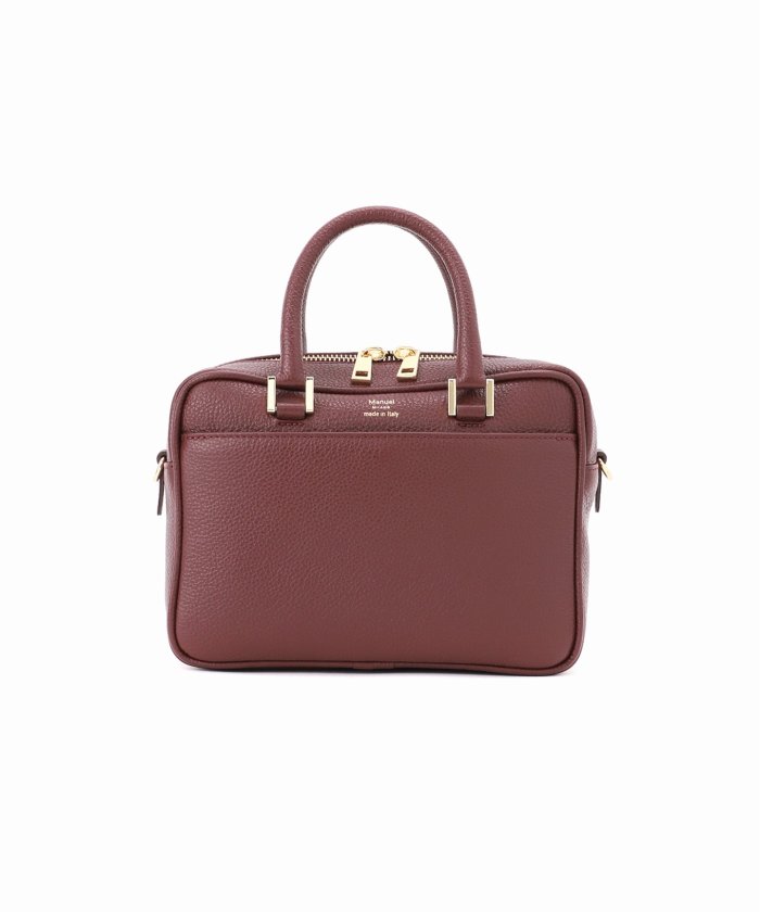 イエナ　Manuel MILANOマニュエルミラノ 別注 レザーバッグ MIDI 追加》Manuel MILANO/マニュエルミラノ 別注 レザーバッグ MIDI
