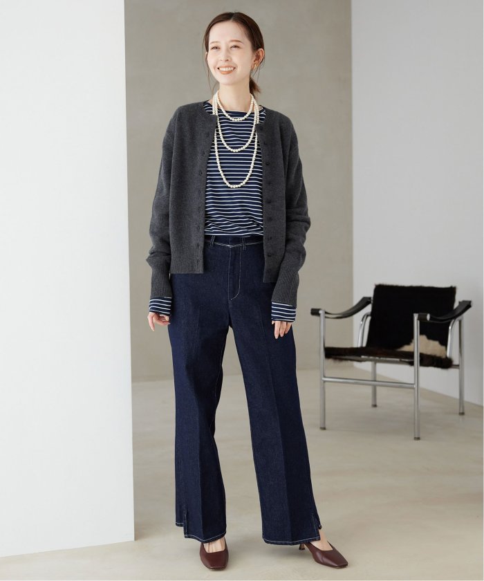 セール 30%OFF】echecs クルーネックカーディガン(506834399