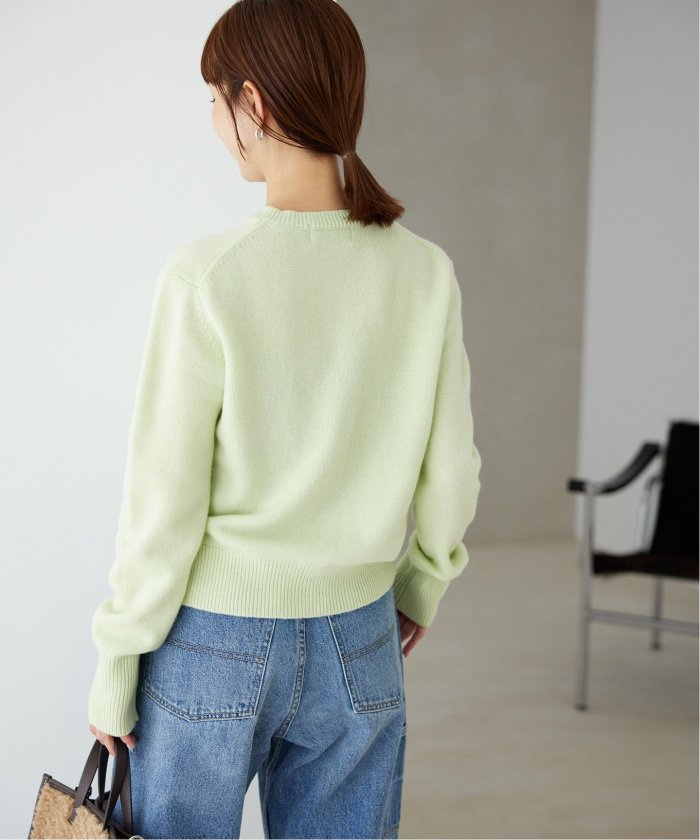 セール 30%OFF】echecs クルーネックカーディガン(506834399