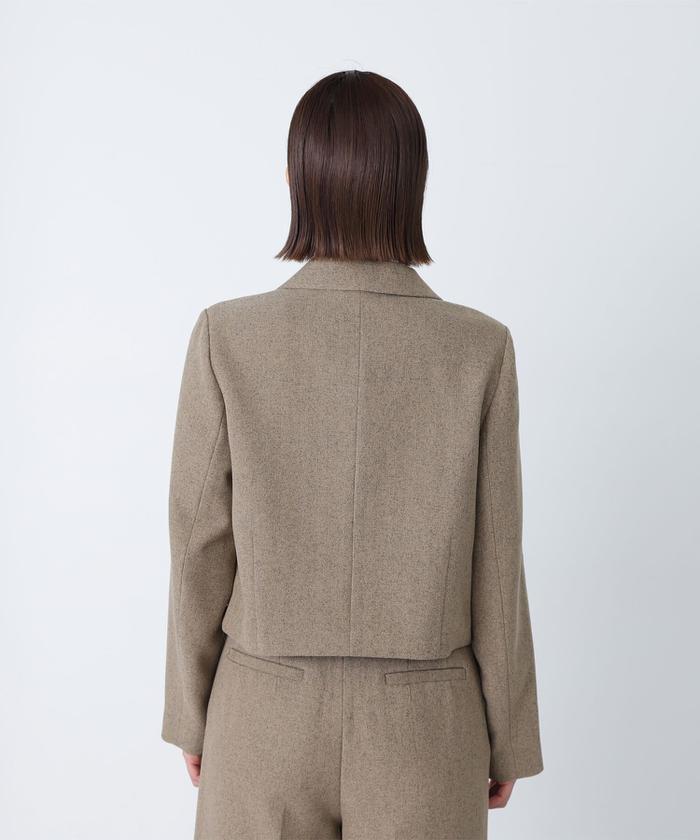 ツイーディーセットアップ＞ショートジャケット 24AW(506791838