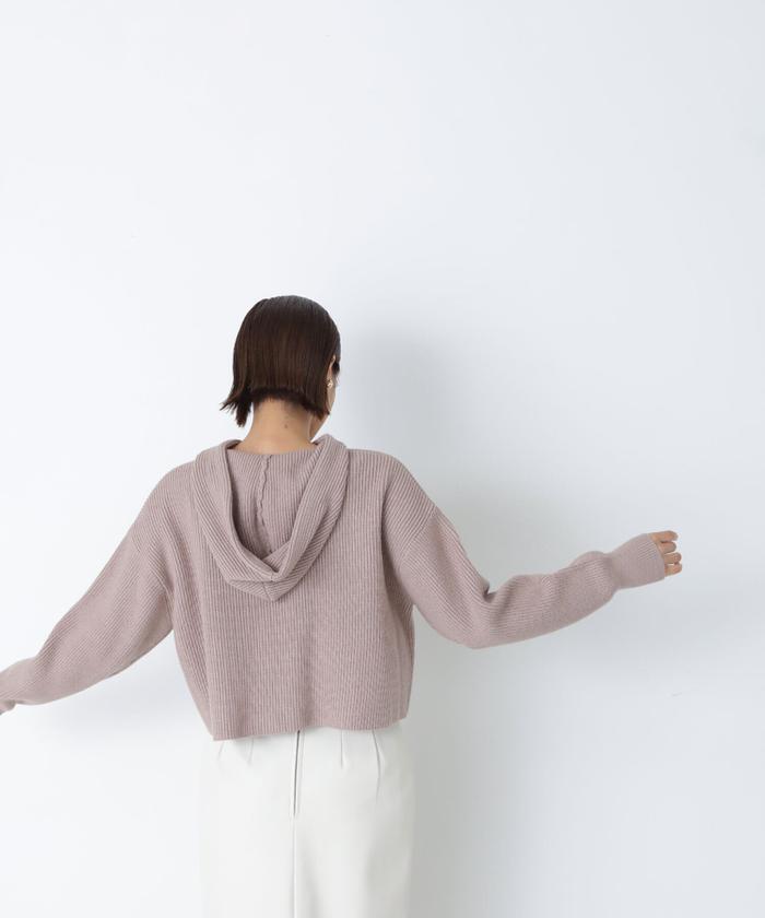 フーディーニットプルオーバー　24AW セール】フーディーニットプルオーバー 24AW(506791844