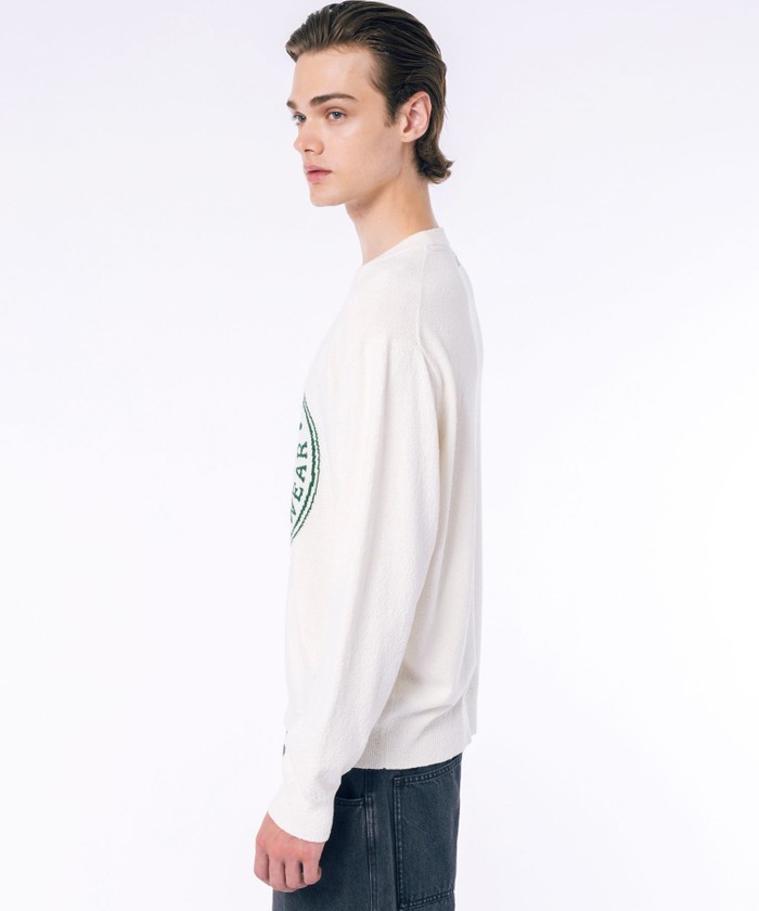 値下交渉可 Lacoste フード付きニットセーター サイズ5 ウォッシャブルウールクルーネックニットセーター AH5804L