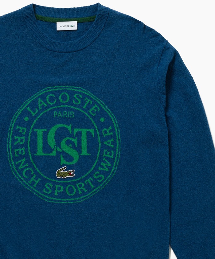 Lacoste アスレチックスニカ003 49SFA00110 18C ラコステ LACOSTE アーガイルニットソックス(506846151