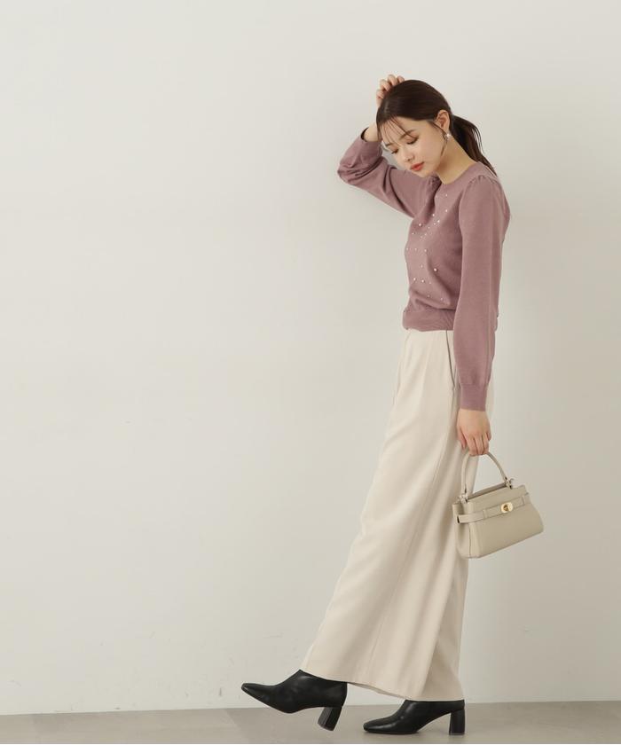 セール 10%OFF】アイレットパールニット 24AW(506835295