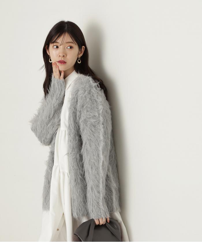 セール】シャギーカーディガン 24AW(506835300