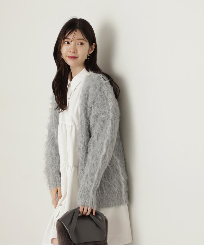 セール】シャギーカーディガン 24AW(506835300
