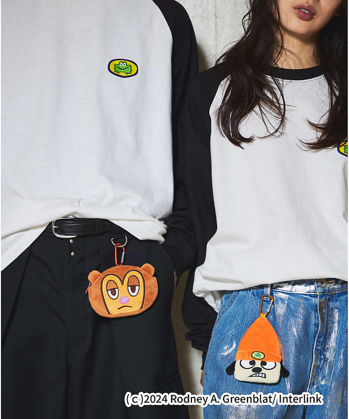 Parappa The Rapper×LAROUTE】カラビナ付キャラクターポ
