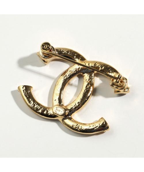 CHANEL ブローチ ABB103 B13473 ツイード柄 CCマーク(506835729 CHANEL ブローチ ABB103 B13473 ツイード柄 CCマーク(506835729