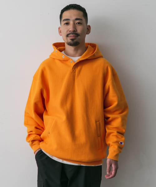 セール】『別注』Champion×DOORS RW HALF SNAP PARKA(506836244 セール】『別注』Champion×DOORS RW HALF SNAP PARKA(506836244