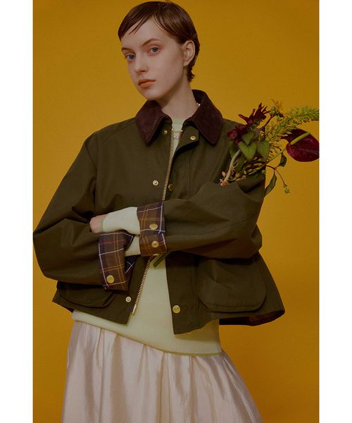 別注】<Barbour>ショートジャケット（ミリタリージャケット