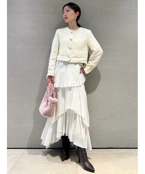 セール 50%OFF】ミックスツイードジャケット(506836699