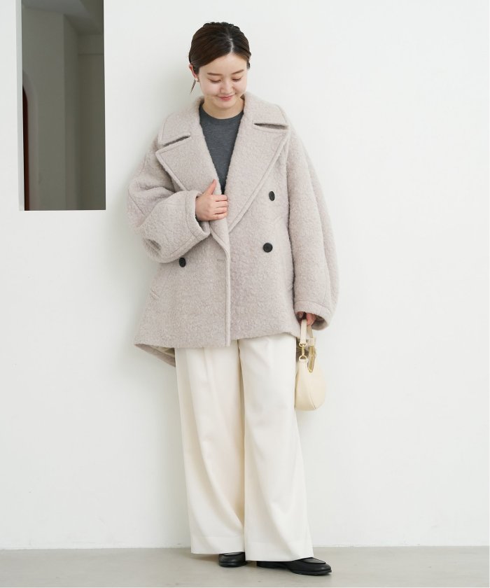 セール 30%OFF】ループインレイ ショートコート(506836756 セール 30%OFF】ループインレイ ショートコート(506836756
