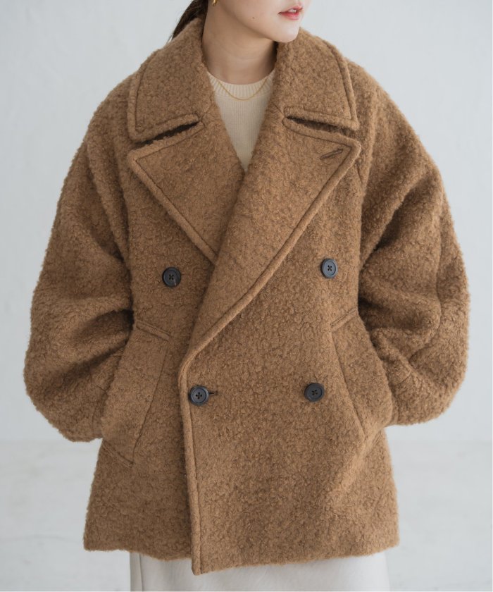 セール 30%OFF】ループインレイ ショートコート(506836756 セール 30%OFF】ループインレイ ショートコート(506836756