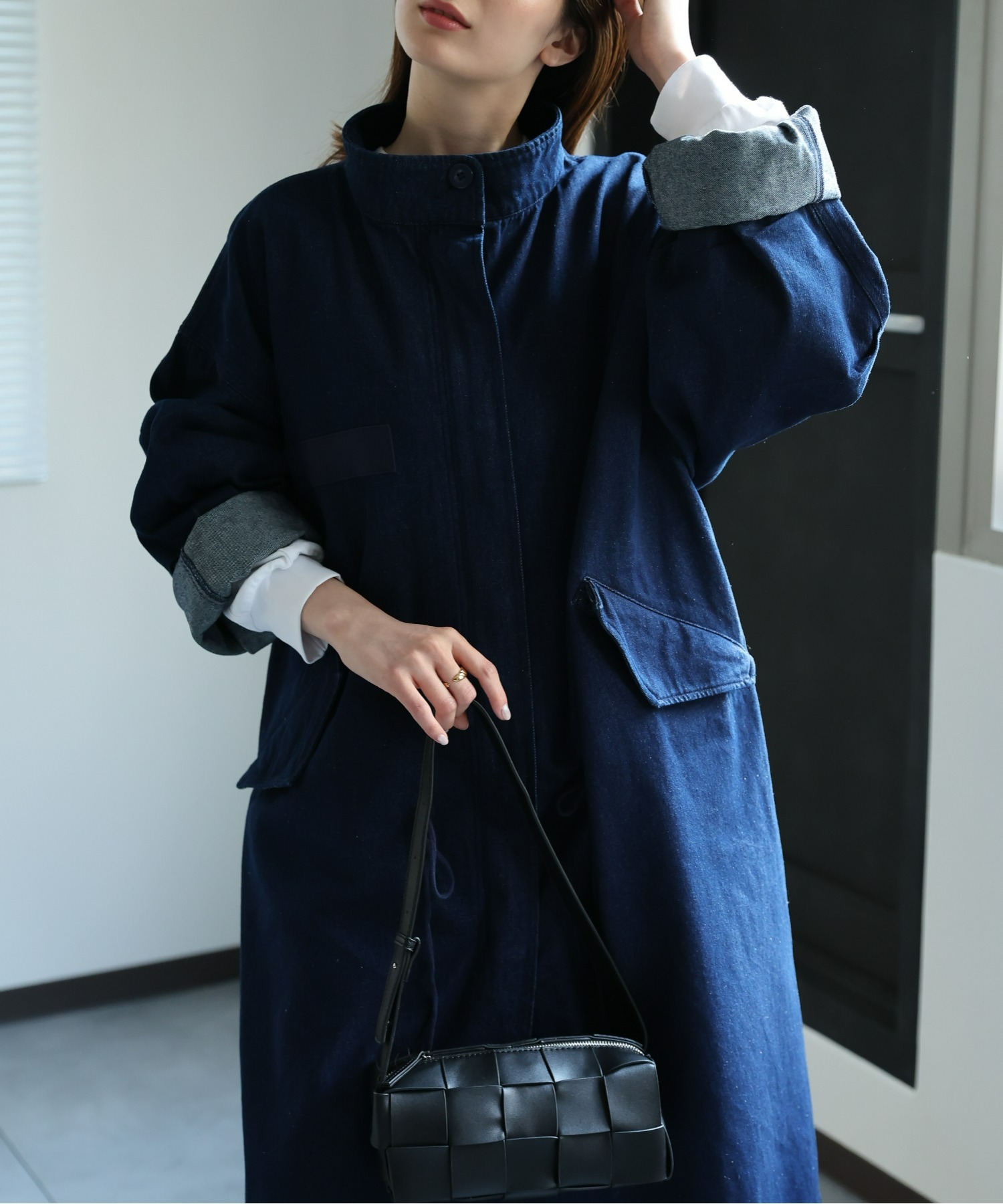 サキシマ トーキョー sakishima tokyo スタンドモッズコート サキシマ トーキョー sakishima tokyo スタンドモッズコート