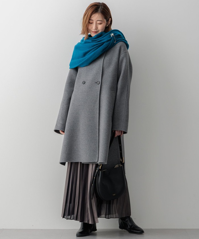 滝沢眞規子さん着用/Oggi1月号掲載】MANTECOPure リバーコート(506837354) | 23区(NIJYUSANKU) - d  fashion