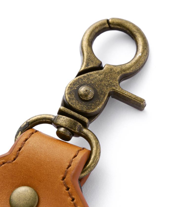 AVIREX KEY HOLDER EMBOSSED LEATHER / アヴィレックス