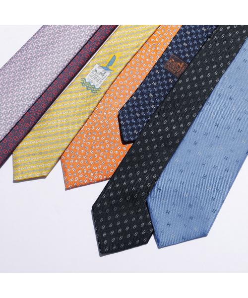HERMES ネクタイ SOIE LOURDE CRAVATE TWILL TIE(506837763 HERMES ネクタイ SOIE LOURDE CRAVATE TWILL TIE(506837763