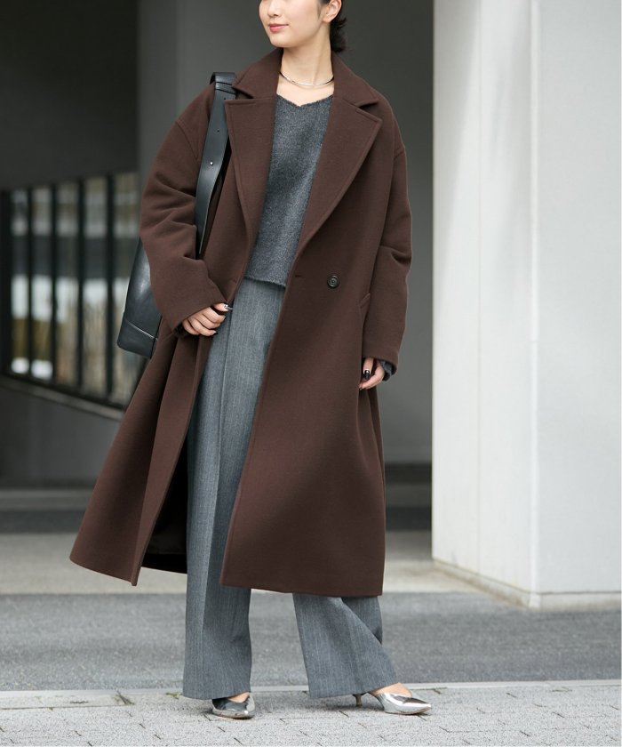セール 30%OFF】SUPER120/MANTECOオーバーコート(506837995 セール 30%OFF】SUPER120/MANTECOオーバーコート(506837995