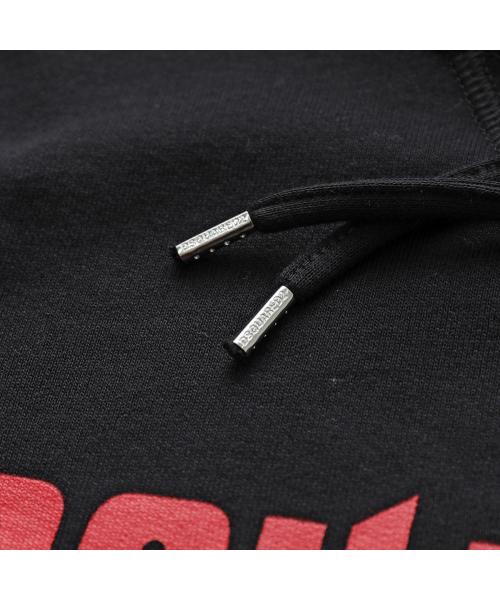 大人気【ディースクエアード】フーディー プルオーバー ロゴ DSQUARED2 ディースクエアード ICON COOL HOODIE プルオーバー