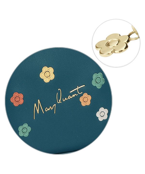 マリークワント MARY QUANT デイジー刺繍フロート ラウンド