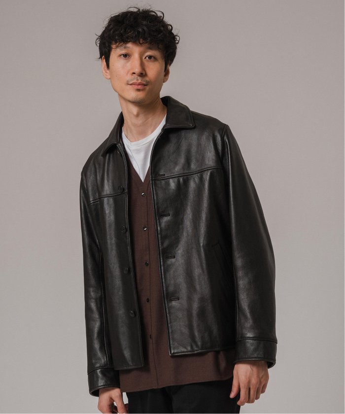セール 30%OFF】ゴートレザー スポーツジャケット(506839639