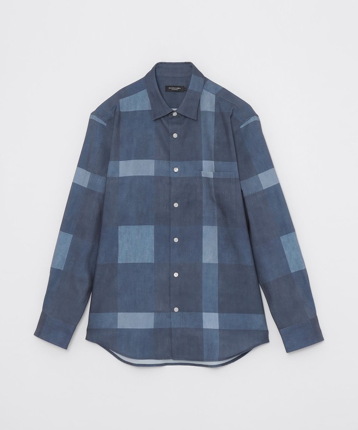 セール 20%OFF】デニムライククレストブリッジチェックシャツ