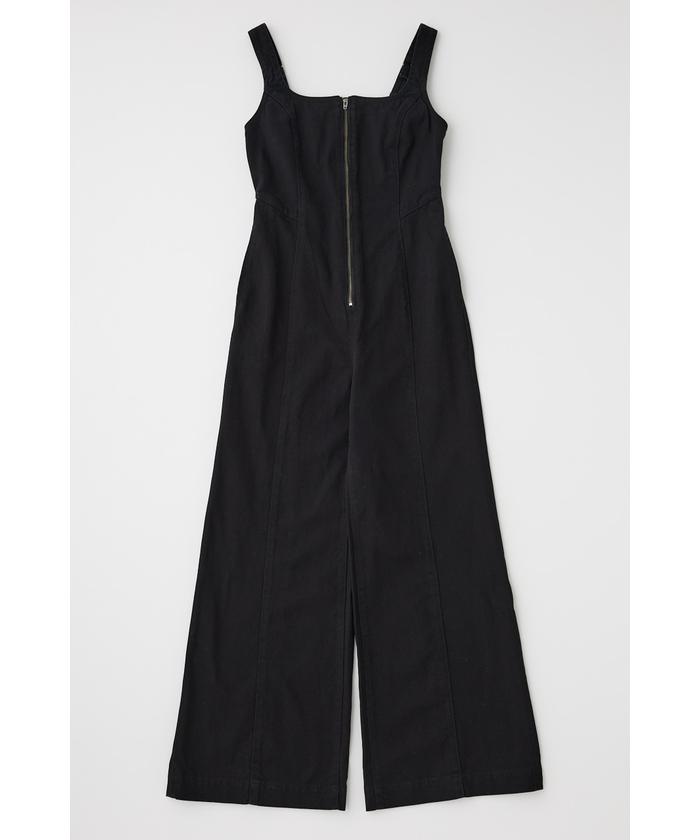 MOUSSY FRONT ZIP FIT サロペット MOUSSY | FRONT ZIP FIT サロペット (オールインワン ) |SHEL