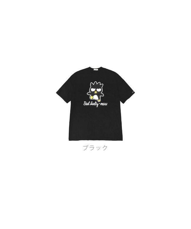 【超希少】90's★サンリオ★USA製★バッドばつ丸★シングルステッチ Tシャツ 90s USA製 BAD BADTZ-MARU Tシャツ サンリオ バッドばつ丸