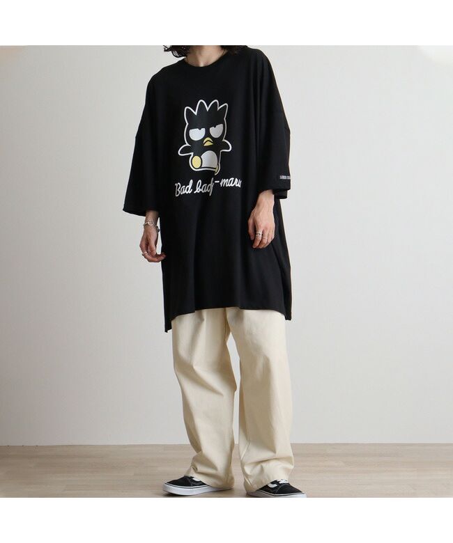 サンリオ Sanrio バッドばつ丸 キング ビッグTシャツ オーバー