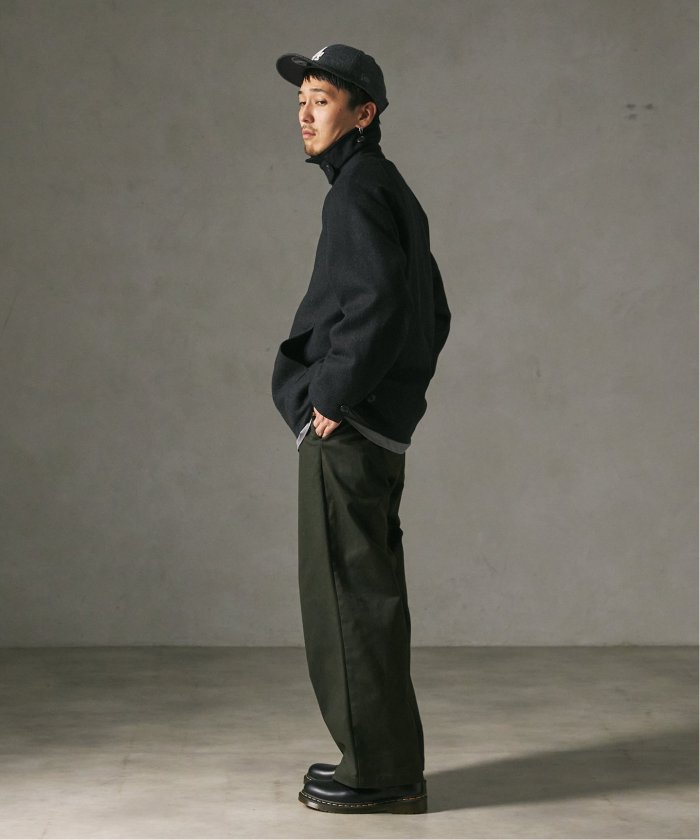 HIGH LAND WOOLハンティングショートブルゾン カーキ M JOURNAL STANDARD relume（ジャーナルスタンダード レリューム