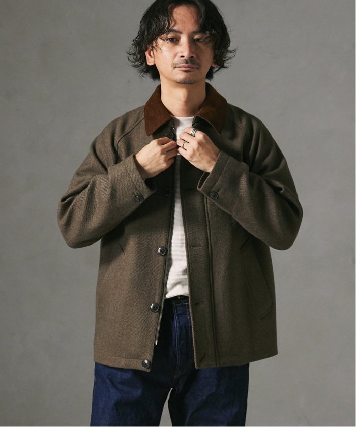 HIGHLANDWOOLハンティングショートブルゾン