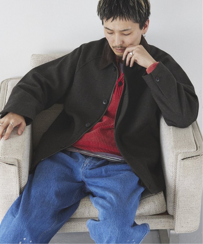 JOURNAL STANDARD relume（ジャーナルスタンダード レリューム）の「HIGH LAND WOOL ハンティング ショートブルゾン（ ブルゾン）」 - WEAR
