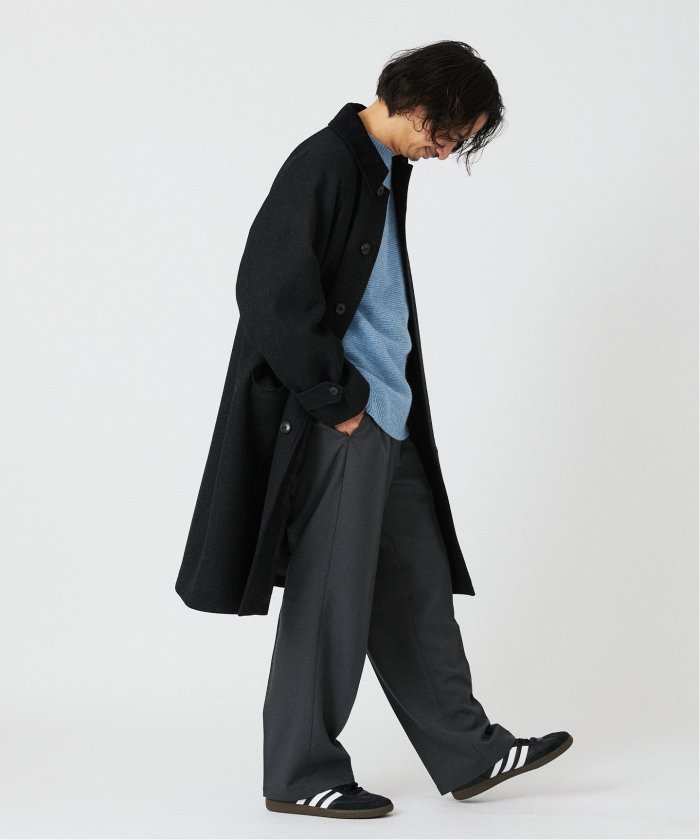 セール】HIGH LAND WOOL オーバーサイズバルマカーンコート セール】HIGH LAND WOOL オーバーサイズバルマカーンコート