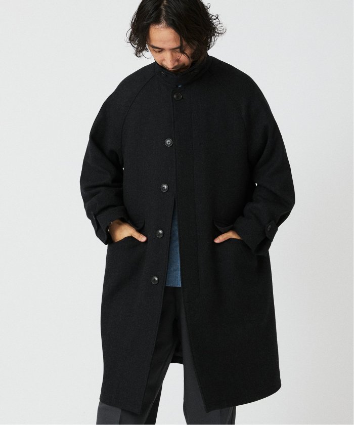セール】HIGH LAND WOOL オーバーサイズバルマカーンコート セール】HIGH LAND WOOL オーバーサイズバルマカーンコート